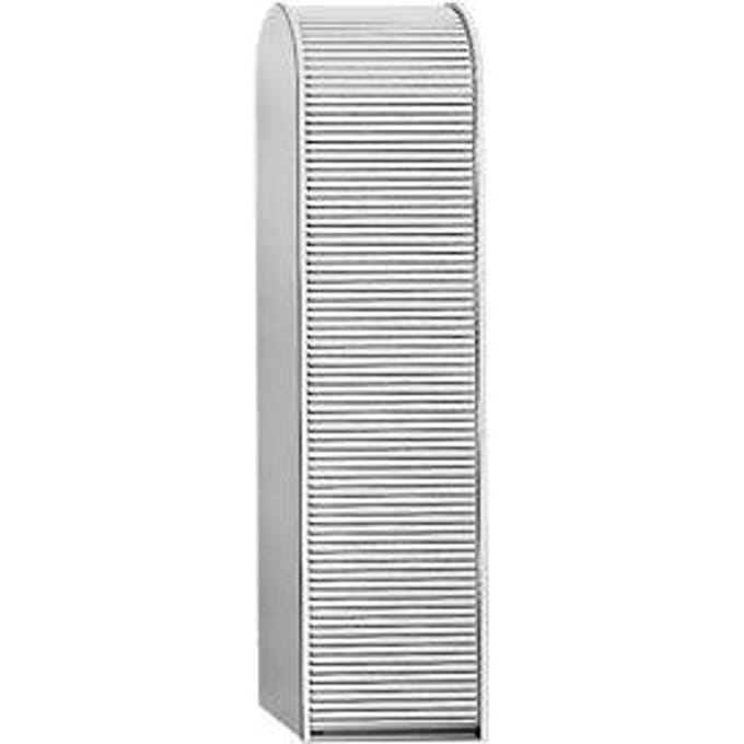 Rolluik voor hoge kast B 500 mm, aluminium zilver