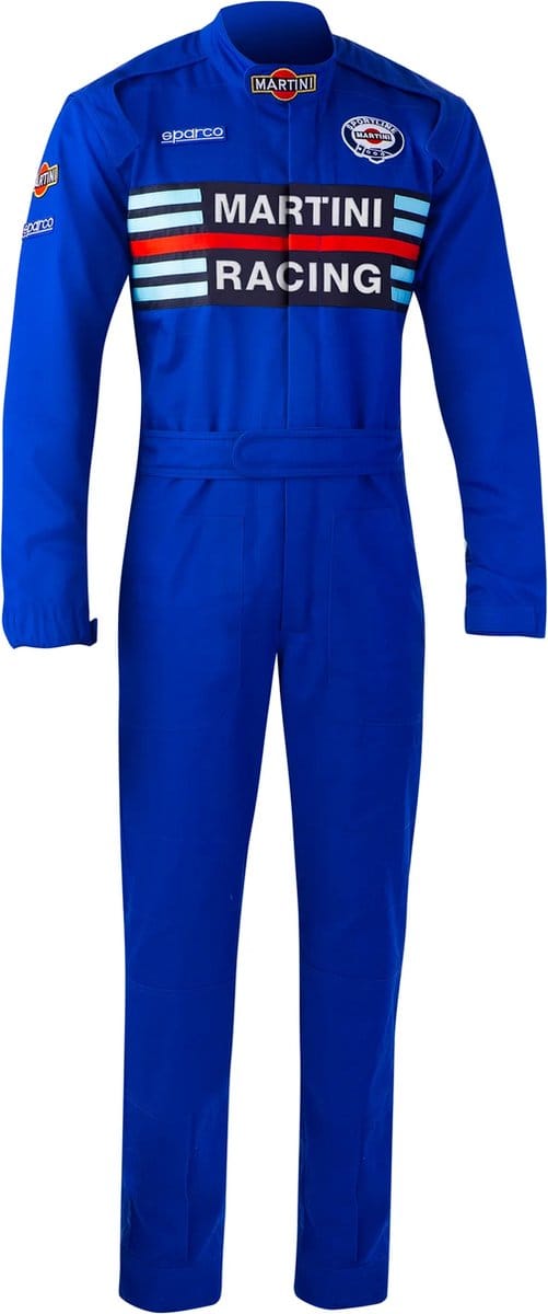Sparco Martini Racing MS-4 Martini Racing Overall - Zwart — Blauw