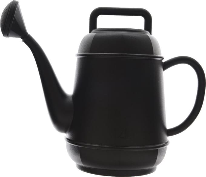 Kunststof Tuingieter Zwart met tuit 12L