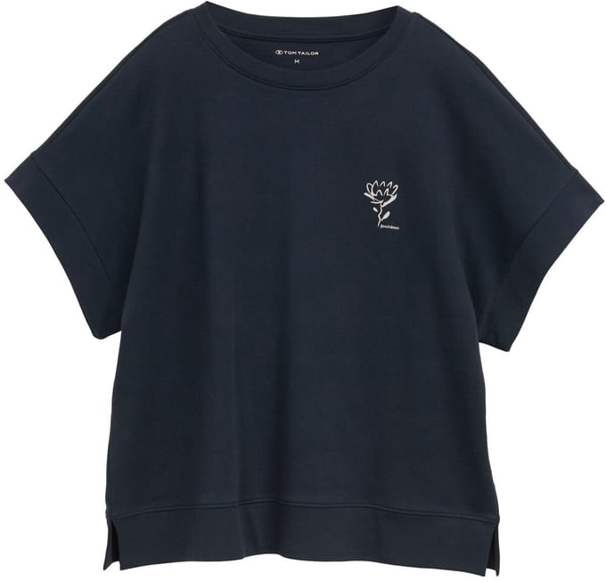 Tom Tailor - Los T-shirt met print - Maat S - Lunar Eclipse