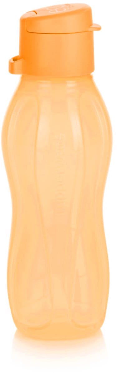 Tupperware Ecofles Plus 310 ml Oranje | Klein waterflesje met sportdop