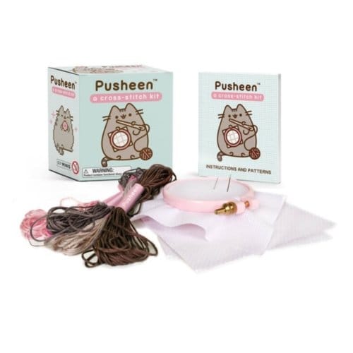 Pusheen: A Cross-Stitch Kit - Rp Minis - Claire Belton