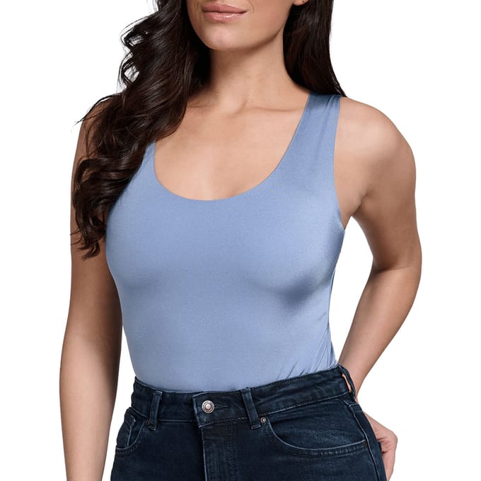 Ten Cate Secrets singlet double layer powder blue voor Dames | Maat L