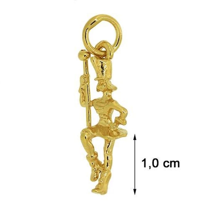 Blinx Jewels Vergulden Hanger Paaldanser