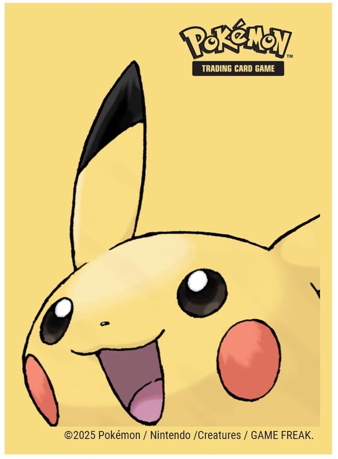 Ultra Pro - Pokémon TCG - Pikachu Deck Protector Sleeves 65 pcs (63 x 89 mm) - UK