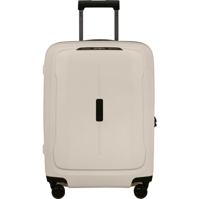 Samsonite koffer - Essens spinner 55/20 met rits - handbagage - Tsa slot - 57 l - Sandstone