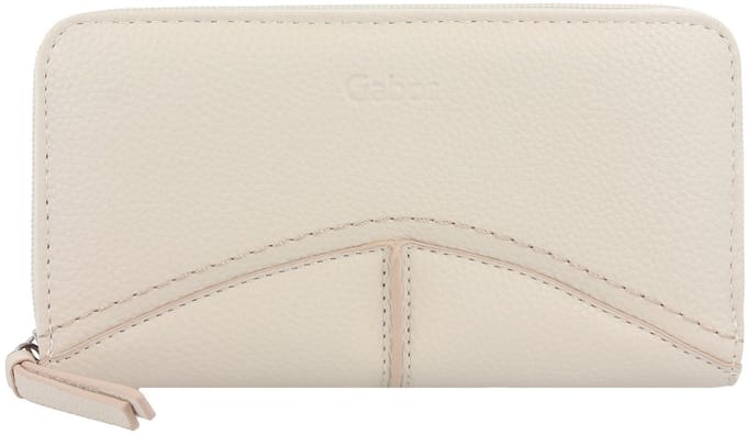 Gabor Portemonnee Lania Long Zip Wallet Creme White Crème