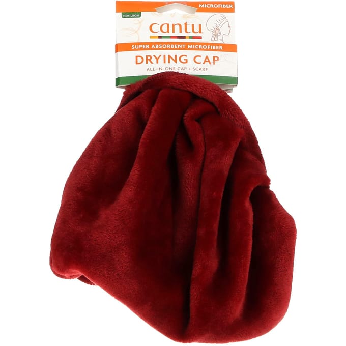 Cantu, bonnet séchant en microfibre très absorbant, taille unique, 1 comprimé black