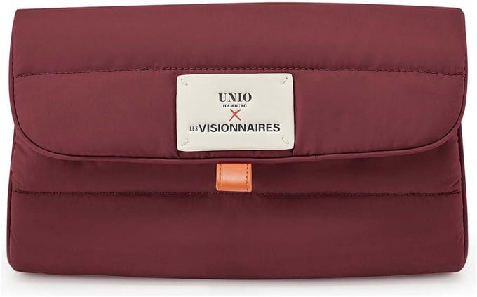 LES VISIONNAIRES Unio Toilettas 41 cm - 12 L - Klittenbandsluiting - brunello