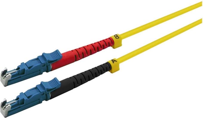 LWL Patchkabel E2000�/E2000� (LSH) Duplex 9/125�m OS2 gelb 2,0m