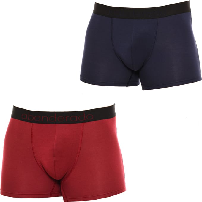 Verpakking van 2 Gevoelige Bamboe Boxers A0C7M Heren