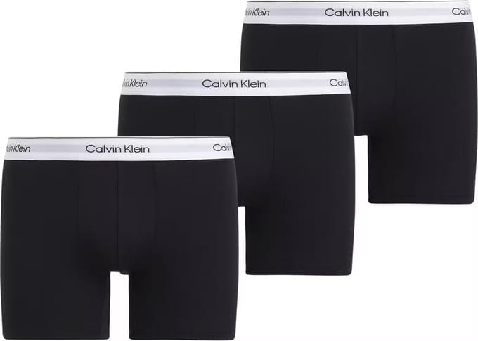 Calvin Klein Icon Boxers 3-Pack Heren Onderbroeken - Zwart