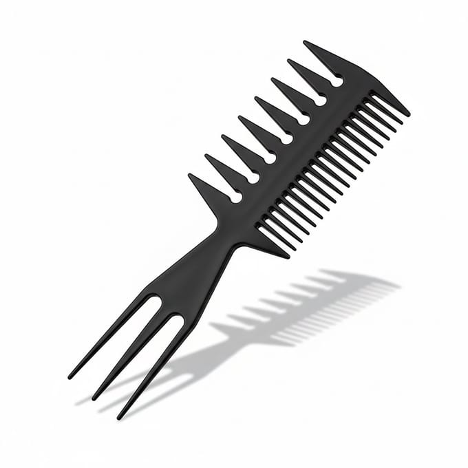 Consumerce® Professionele 3 Way Styling Kam – Zwart – Haarkam - Heren