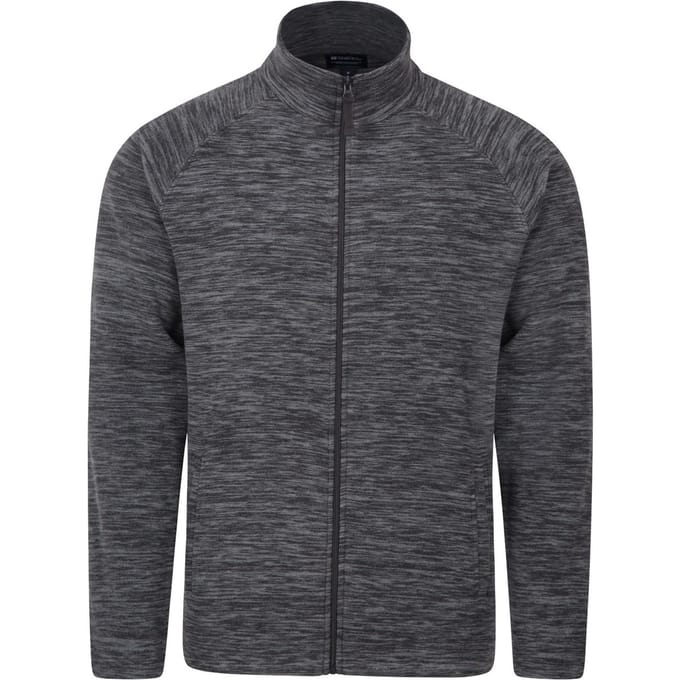 Mountain Warehouse Heren Snowdon II Full Zip Fleecejack (Houtskool)