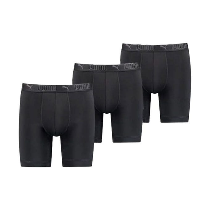 Puma Sport Long Boxershorts Heren (3-pack) - Maat M