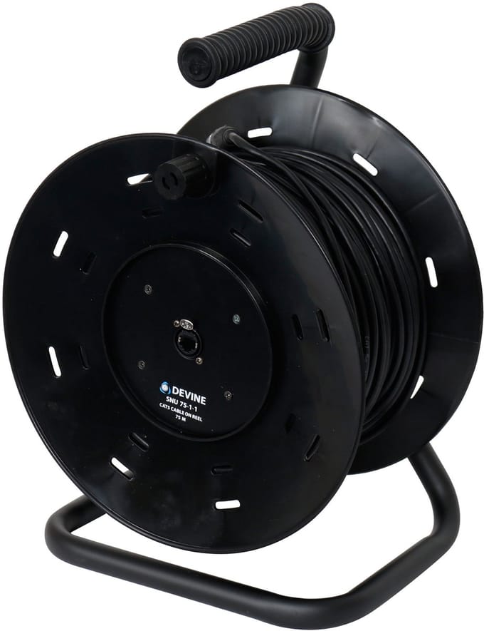 Devine SNU-75-1-1 CAT5 kabel met haspel 75 m