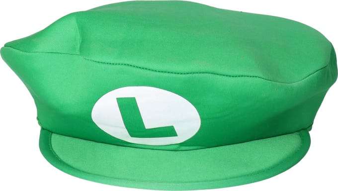 Witbaard Verkleedpet Loodgieter Groen Omtrek 56/57 Cm
