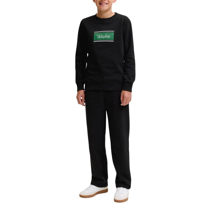 JACK & JONES JUNIOR - JJBUSTER SWEAT CREW/PANTS SET MP JNR Jongens Trui