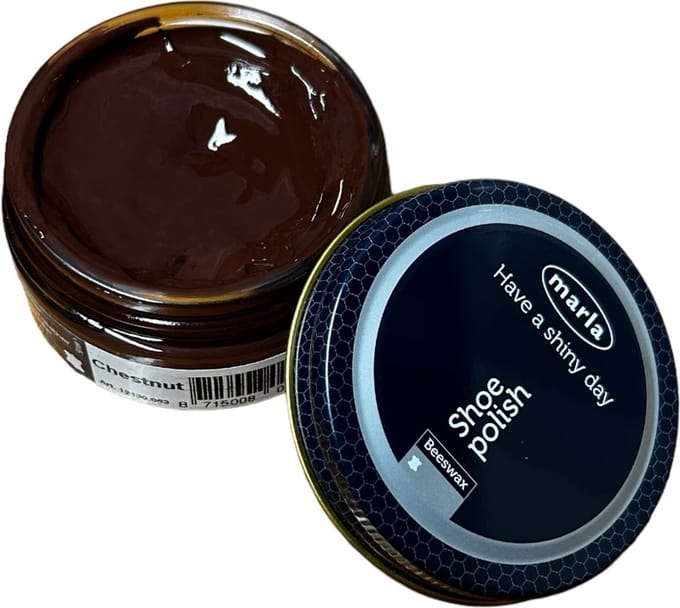 Marla Shoe polish - Schoenpoets - (053) kastanje - 50 ml