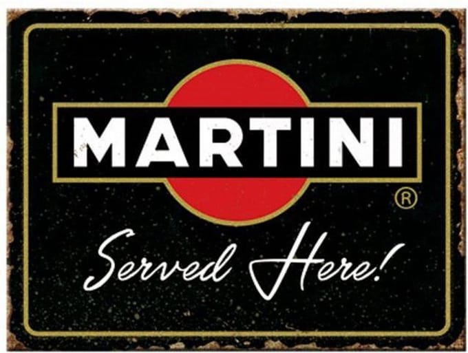 Martini Served Here - Magneet