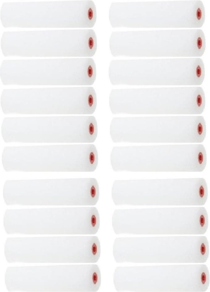 Benson Verfrollers - 20x - 10 cm - schuimrollers - geschikt voor diverse soorten verf