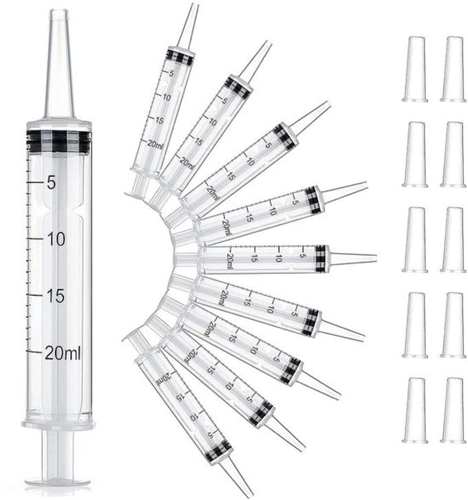 Onf3 - Plastic spuiten - 10-pack 20 ml - Ideaal voor wetenschappelijk