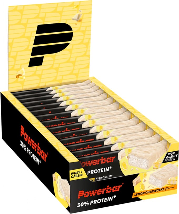 Powerbar eiwitreep | Protein + Bar 30% | Lemon Cheesecake - 15x55g
