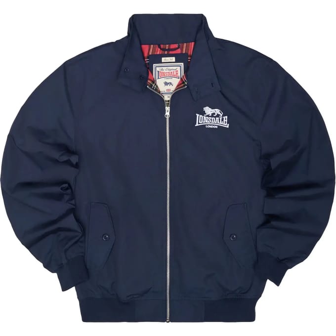 Lonsdale Acton Jas Blauw M Man