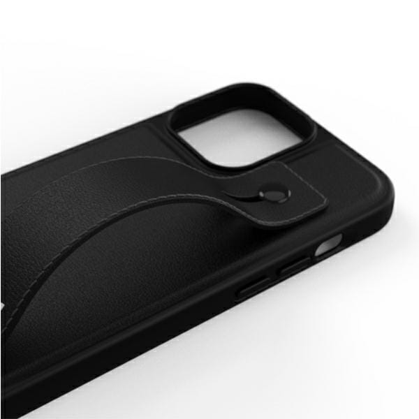 Adidas Hand Strap Back Cover voor Apple iPhone 13 Pro Max (6.7") - Zwart