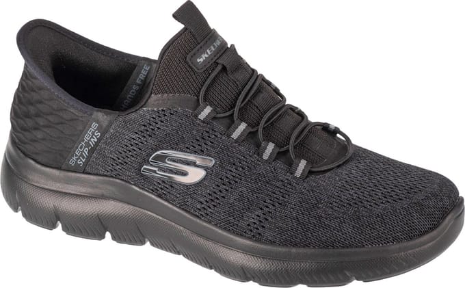 Skechers Slip-Ins: Summits - Key Pace 232469-BBK, Mannen, Grijs, Sneakers, maat: 42,5