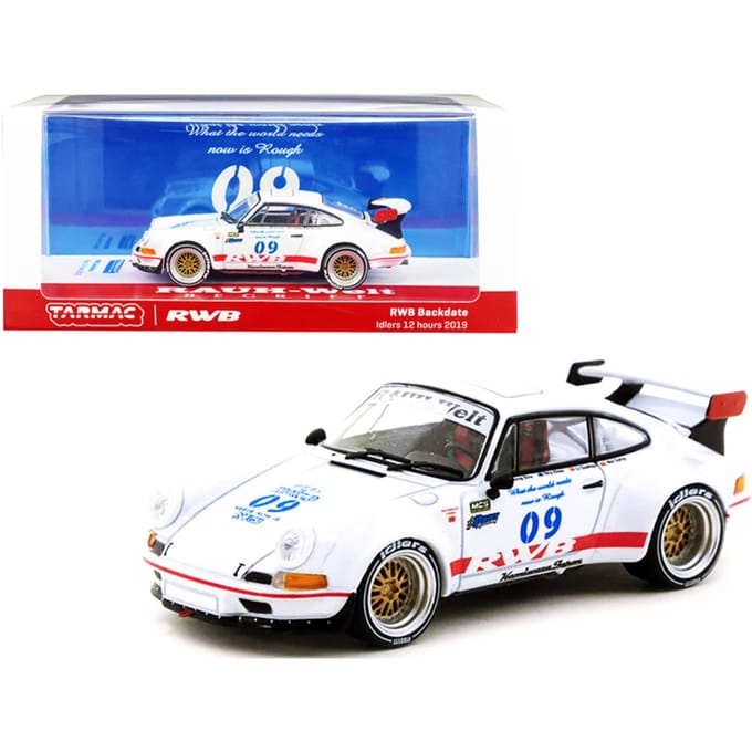 TARMACWORKS RWB Backdate Idler 12 Uur 2019 Afgewerkt Model 1/43 T43-018-WH2 blue