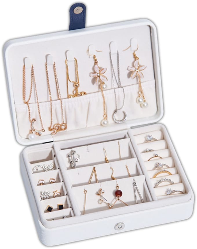 Belleza Luxe Sieradenhouder - Juwelendoos – Kunstleder – Handig