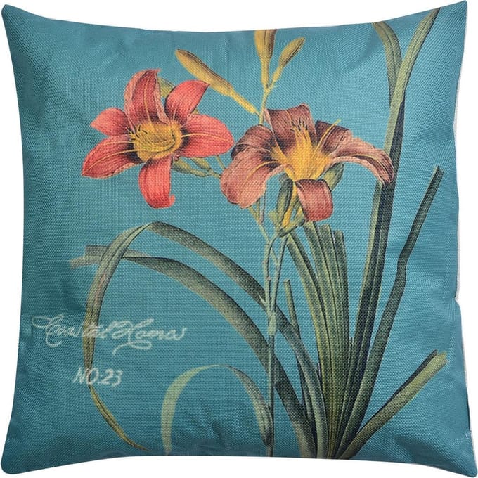 Clayre & Eef Sierkussen 43x43 cm Turquoise Synthetisch