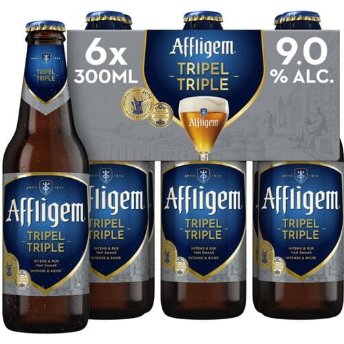 Affligem Tripel Abbey Beer - 6 x 300 ml