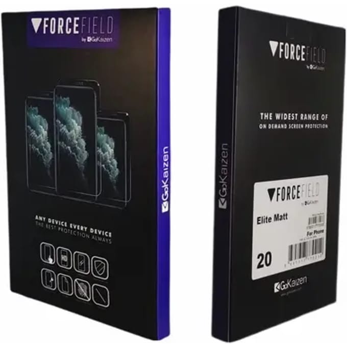 Doos met 20 films Kaizen Forcefield Elite Mat