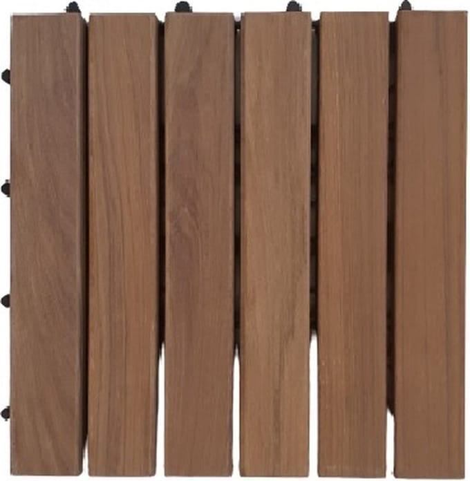 Hardydeck© - 2 stuks Hardhout ipe terrastegel prijs incl levering