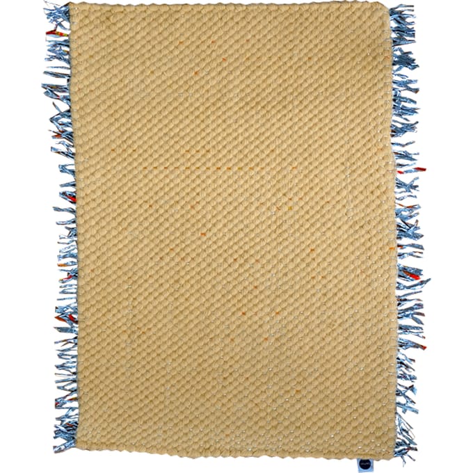 Nomad Candy Wrapper Rug BOLD Leather & Lace - 120 x 80 cm