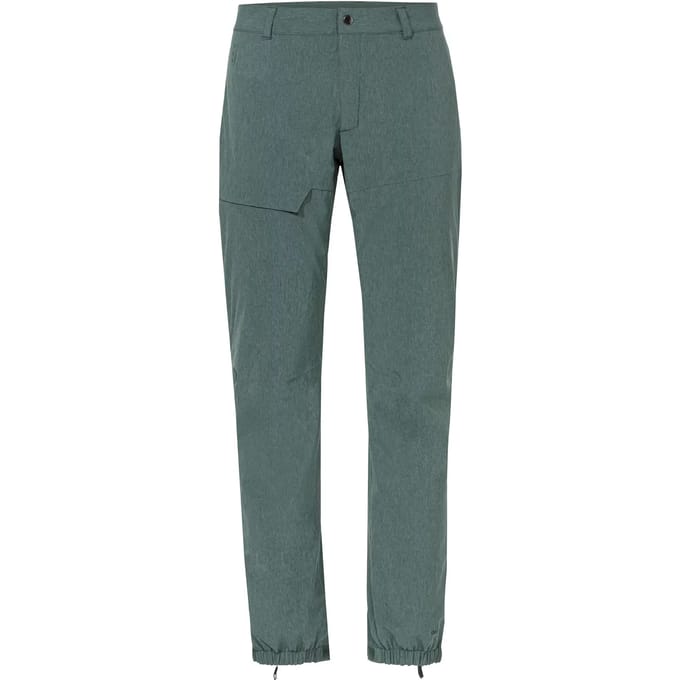 Vaude Bike Yaras Warm Rain Broek Groen L Man