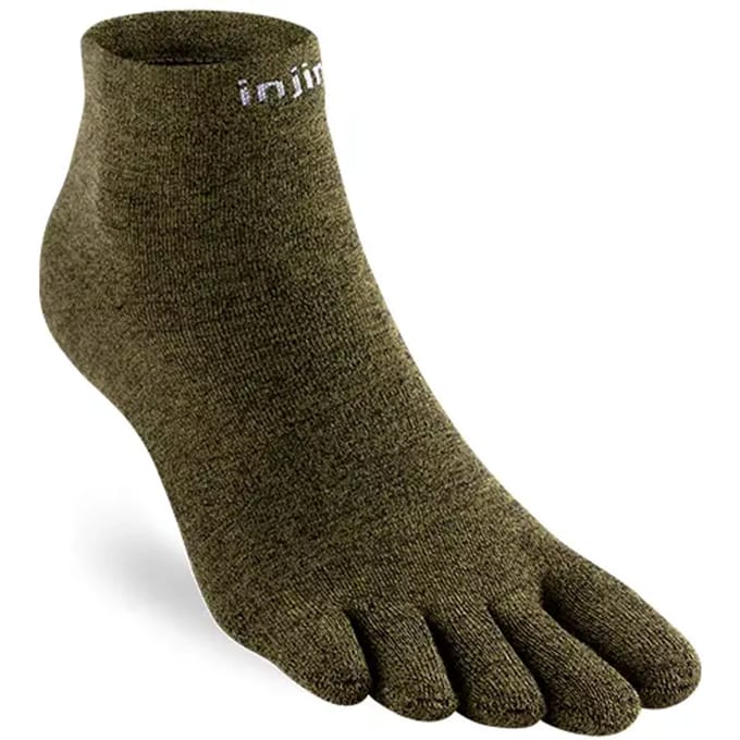 INJINJI | Liner Mini-Crew Gray (Maat - L) | Teensokken