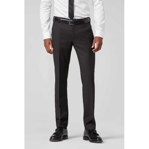 Broek Bonn Meyer Exclusive Super 110 Natural Stretch Zwart / male