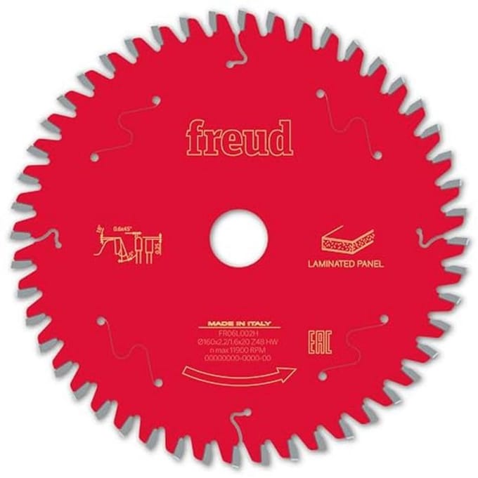 Handcirkelzaagblad Ø160 mm met kabel en draad - 2,2/1,6 A20 Z48 TP -5°