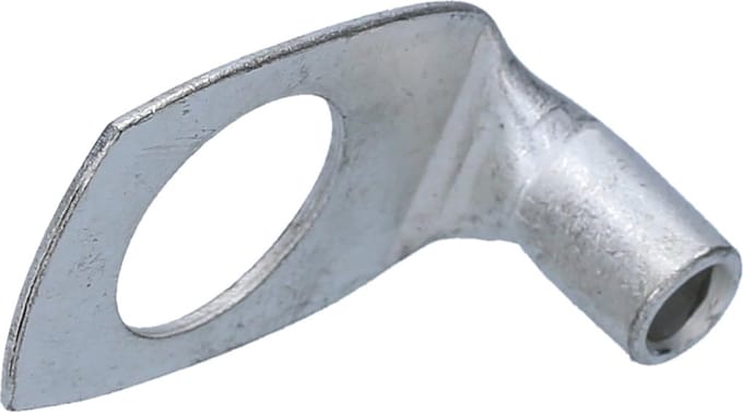 10 stuks Kalitec A2-L12 buiskabelschoenen 90° haaks 10mm² M12 ongeïsoleerd van vertind koper