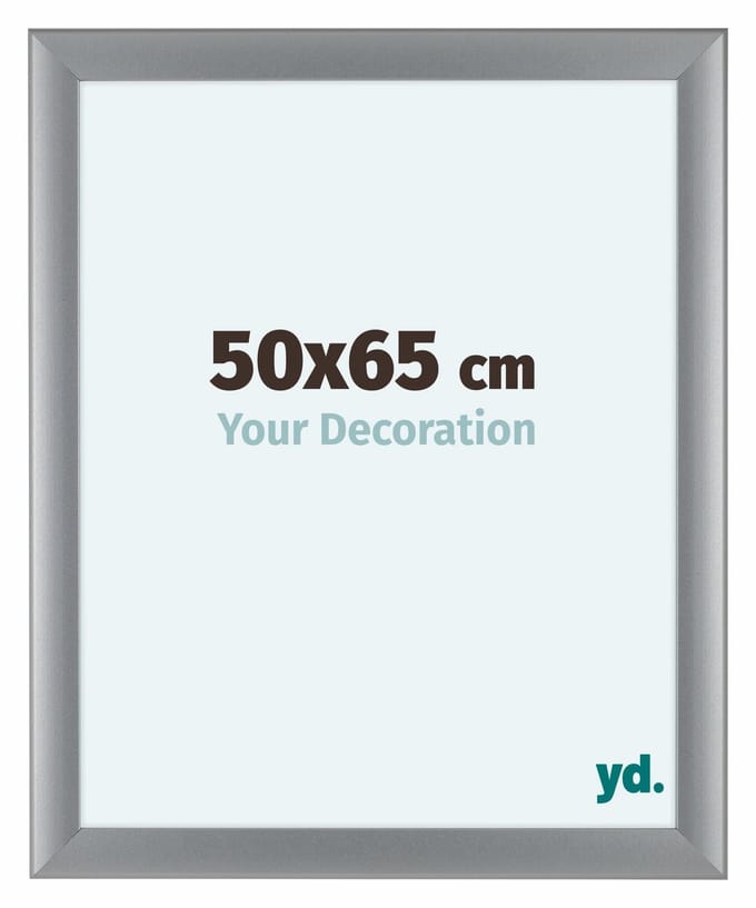 Your Decoration - Fotolijst 50x65 cm - MDF - Zilver Mat - Como