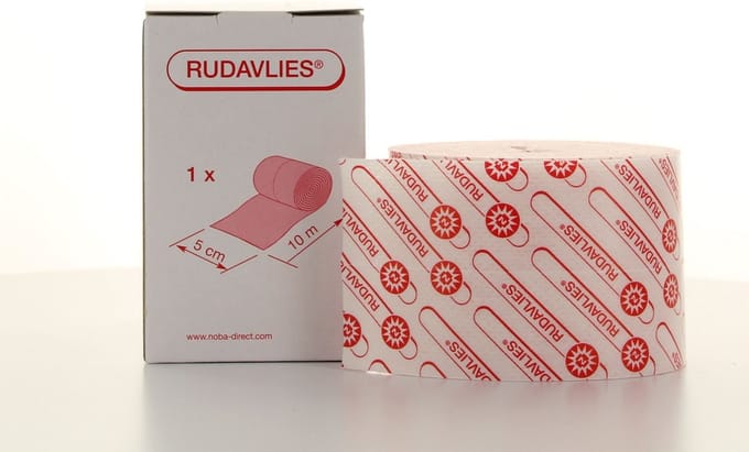 Noba Fixatiepleister Rudavlies Wit  10m x 5cm
