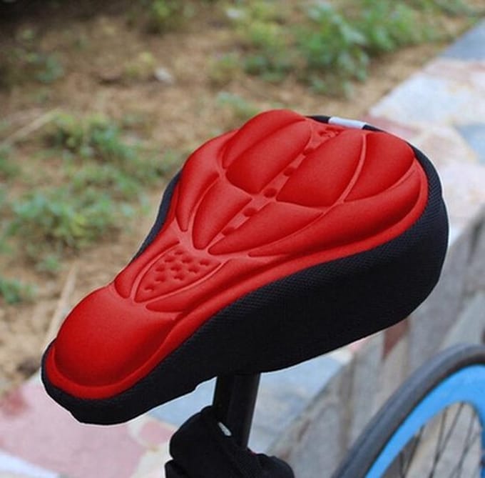 Jumada - Gel zadelhoes - Fietsen - Gel - Rood - 1 stuk