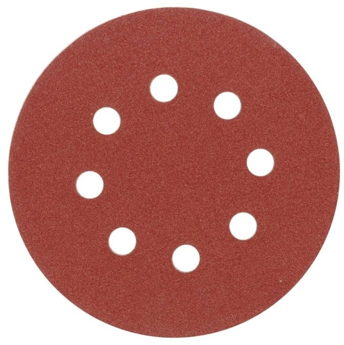 Vorel - Schuurpapier - 125mm - P80 - 8 Gaten