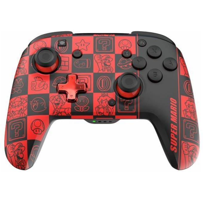 PDP Rematch Glow - Draadloze Gaming Controller - Jack - Geschikt voor Nintendo Switch - Super Icon