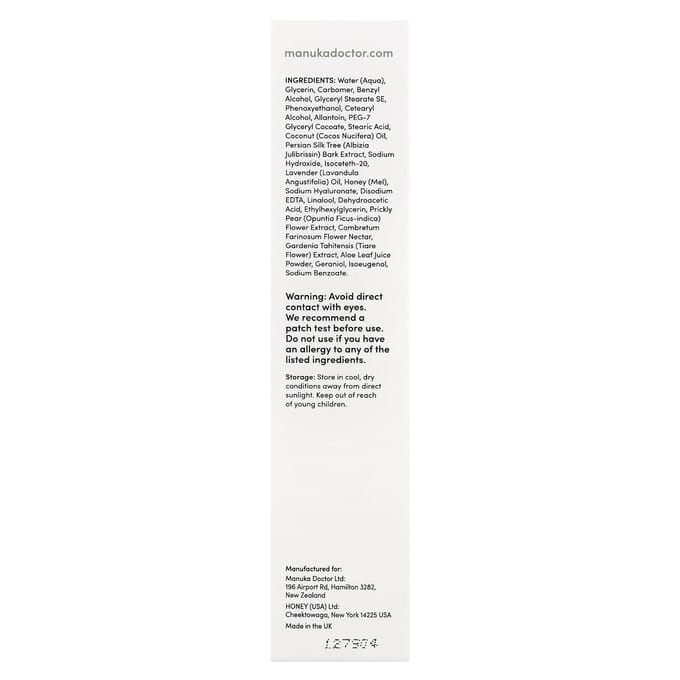 Manuka Doctor, Nachtmasker met Manukahoning, 1,69 fl oz (50 ml) white