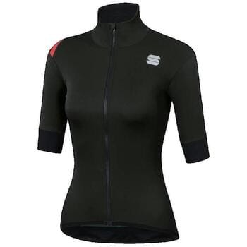 Sportful FIANDRE LIGHT NORAIN fietsjas korte mouwen Dames Black - Vrouwen - maat S