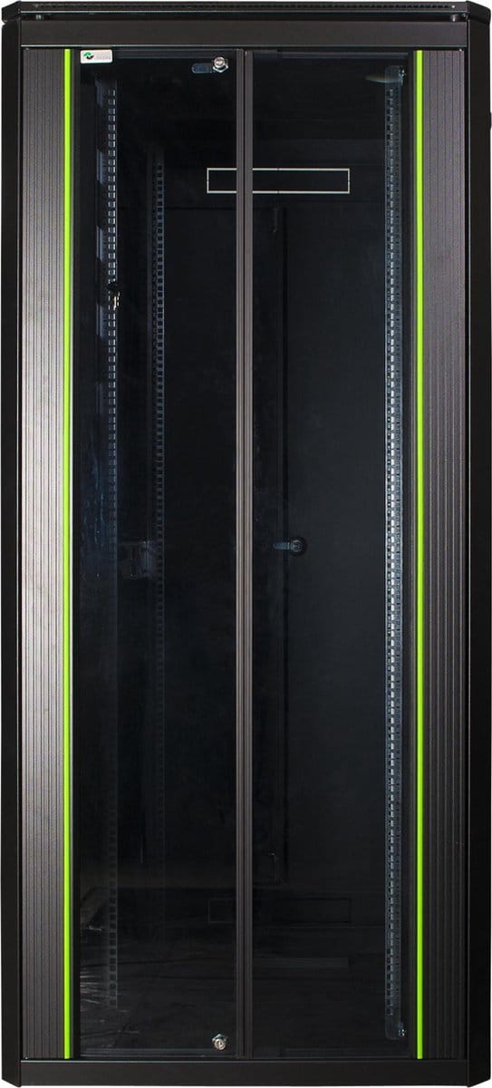 Logon 36U W=800Mm D=800Mm H=1786Mm Data Line Black